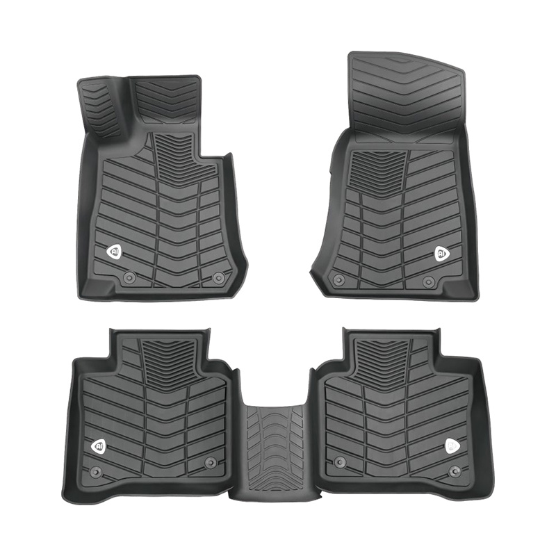 MERCEDES-BENZ GLC 2019-2022 (čierna, jedna sada 3 kusov)